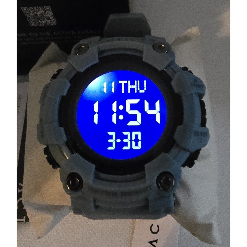 Activa Kadron X Invicta Digital Men’s Watch 53mm Blue ACW1968-007 - Picture 3 of 7